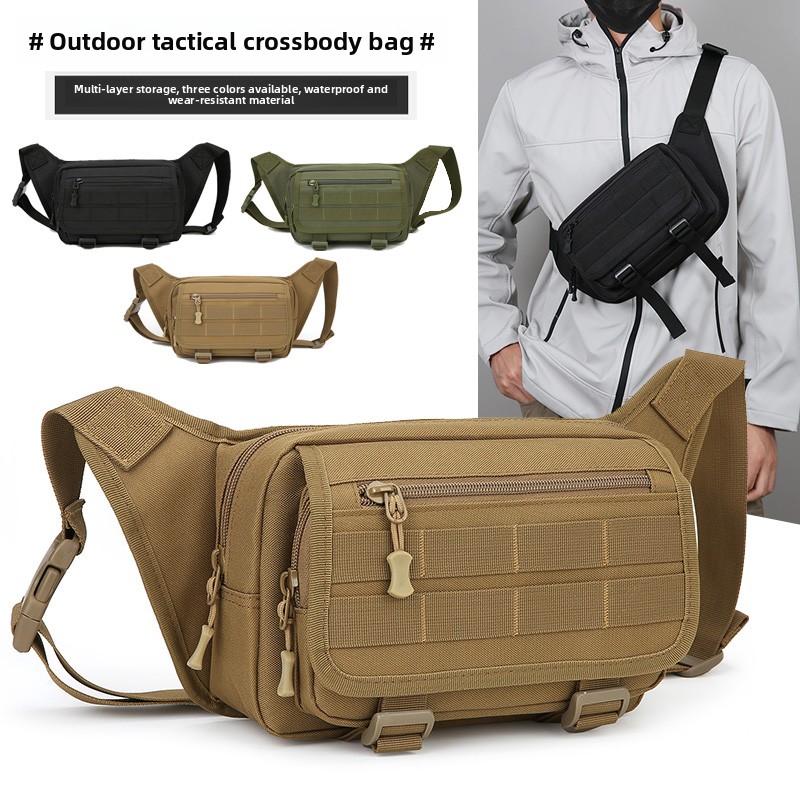 Travel Accessories Bike - Men's Tactical Fanny Pack Nylon Waist