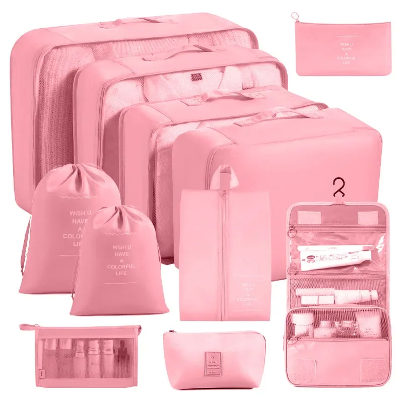 Travel Accessories Organiser - 8/9/10/11 Pcs Set Travel Organizer Storage