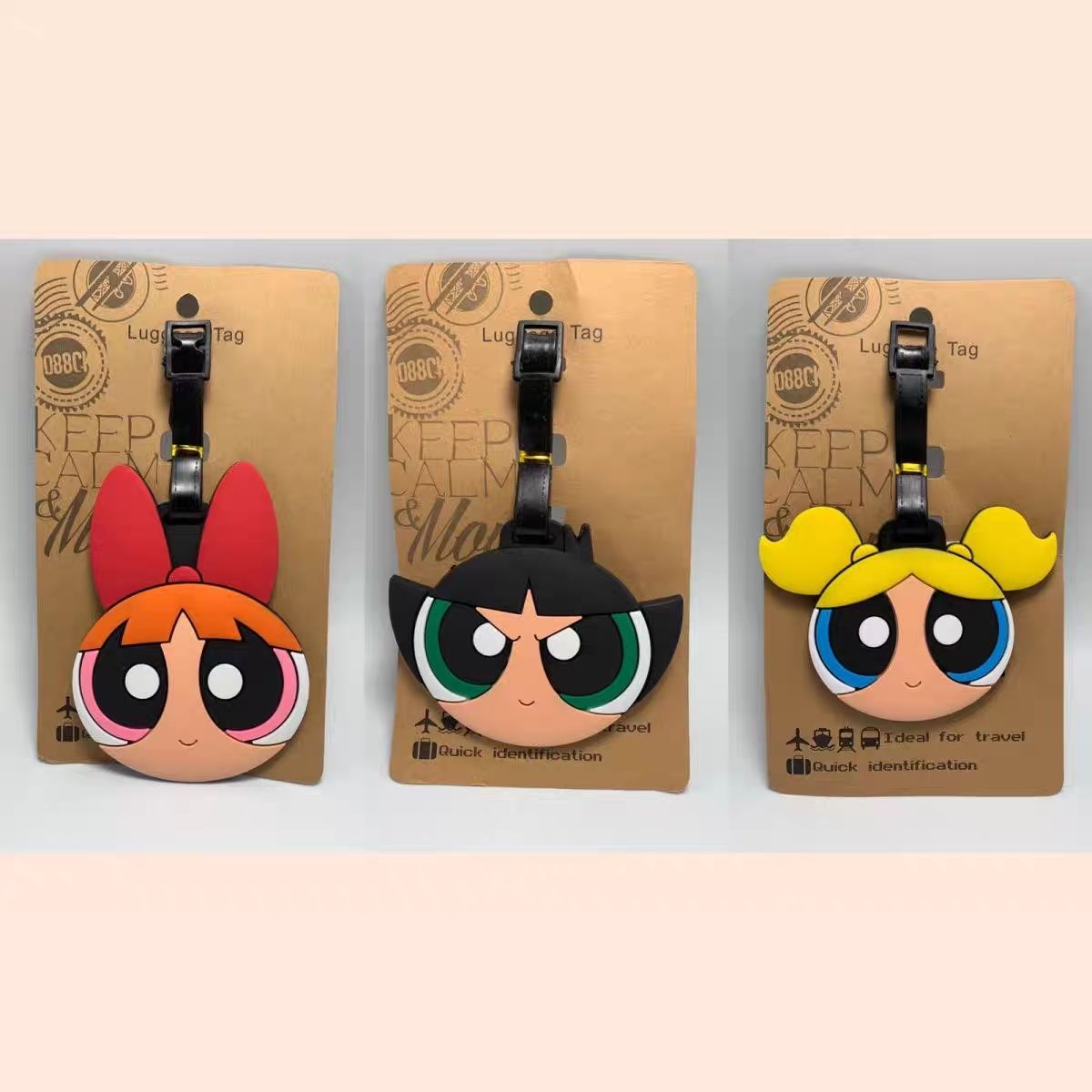 Travel Accessories B&M - Anime The Powerpuff Girls Bag Pendant