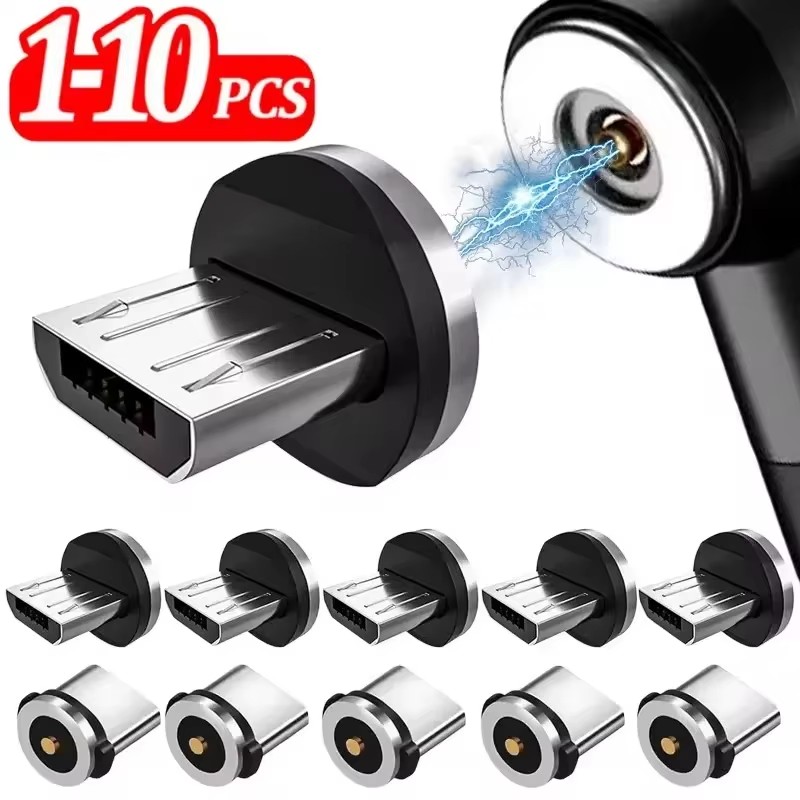 Travel Plug Type C - 1/5/10PCS USB-A Type C Magnetic Plug
