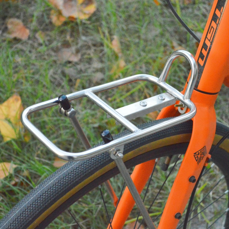 Travel Accessories Bike - Stainless Steel Bike Rack Load-bearing Integrated