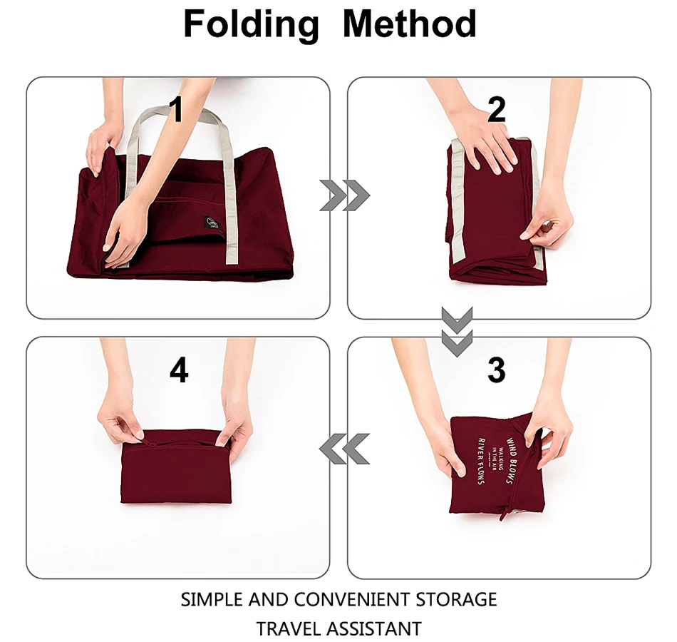 Foldable Luggage Clothes Stora - Travel Accessories Organiser 评论和价格