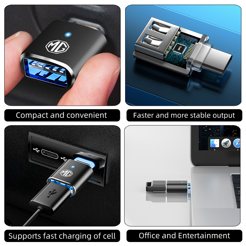 Car LED Type C To USB 3.0 Adap - Travel Plug Type C 评论和价格