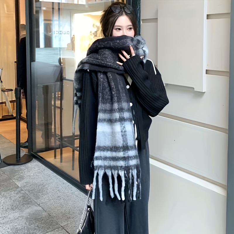 Classic Plaid Scarf for Women  - Travel Accessories Designer 评论和价格