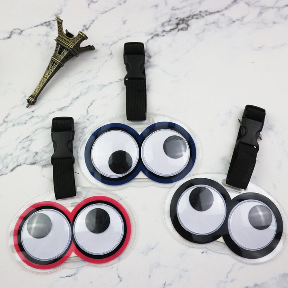 Cute Eyes Luggage Tags Funny S - Travel Accessories Name 评论和价格