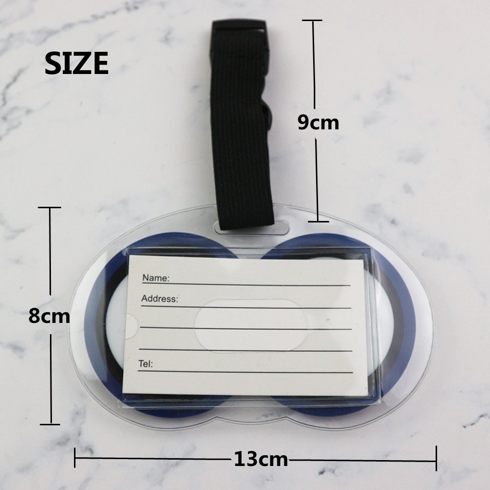 Cute Eyes Luggage Tags Funny S - Travel Accessories Name 评论和价格
