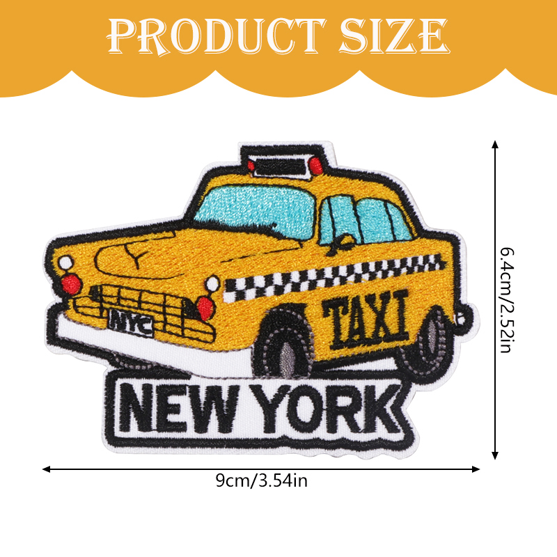 1PC New York Taxi Travel Embro - Travel Accessories New York 评论和价格