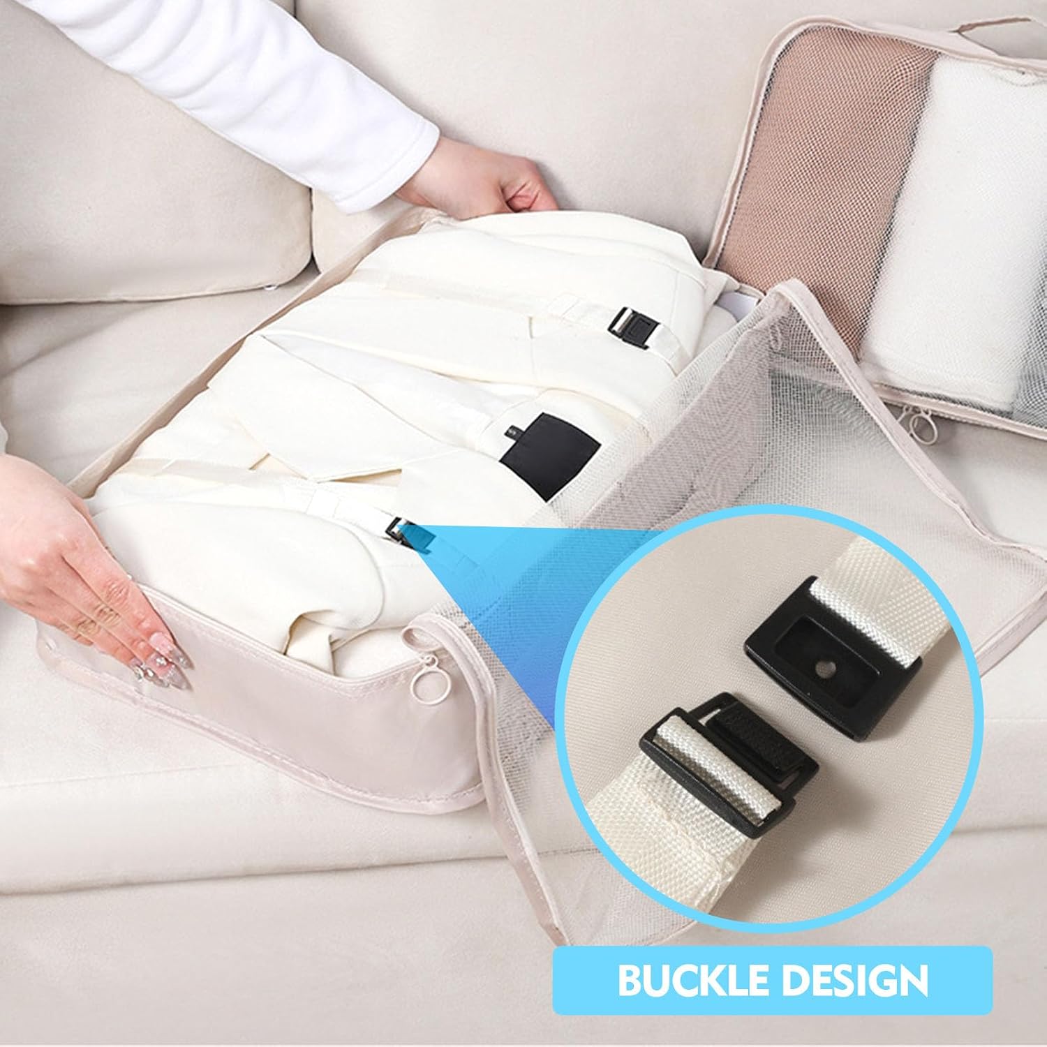 7pcs Travel Storage Bags Set S - Travel Accessories Organiser 评论和价格