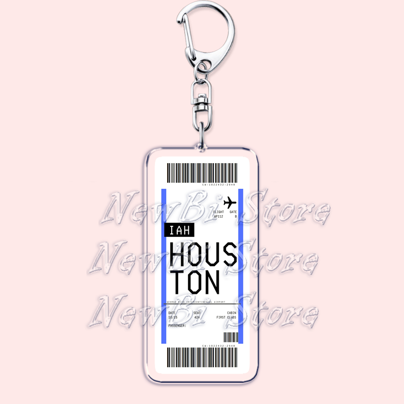 Plane Ticket Boarding Pass Key - Travel Accessories New York 评论和价格