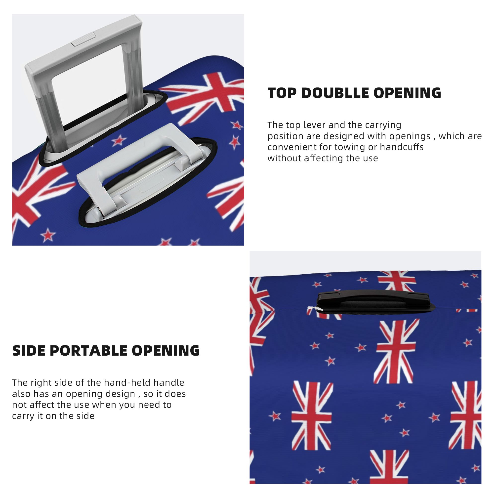 New Zealand Flag  Luggage Cove - Travel Accessories New Zealand 评论和价格