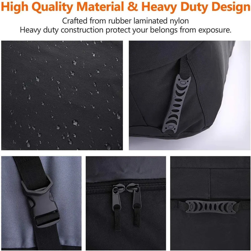 Car Roof Bag Cargo Carrier Bag - Travel Accessories Organiser 评论和价格