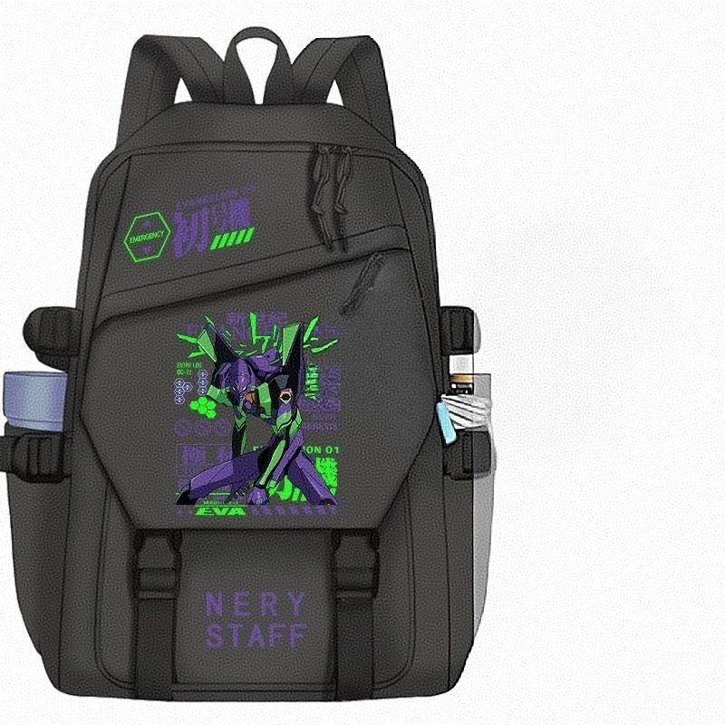 Neon Genesis Evangelion Backpa - Travel Accessories Cute 评论和价格
