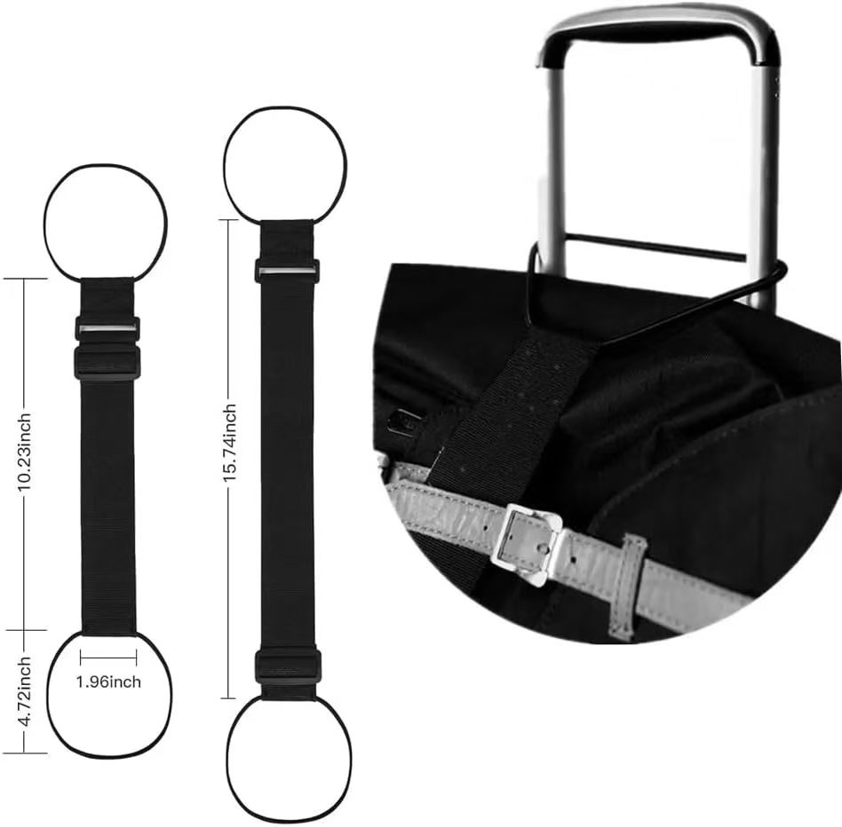 Adjustable Luggage Strap Trave - Travel Accessories B&M 评论和价格