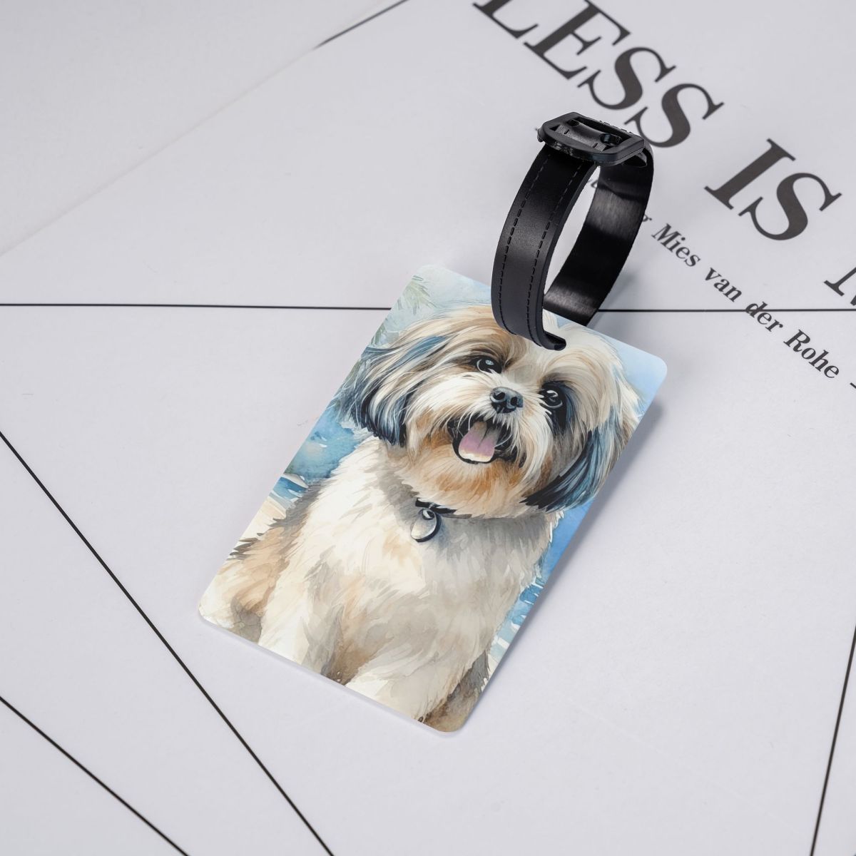 Shih Tzu On The Beach Luggage  - Travel Accessories Name 评论和价格