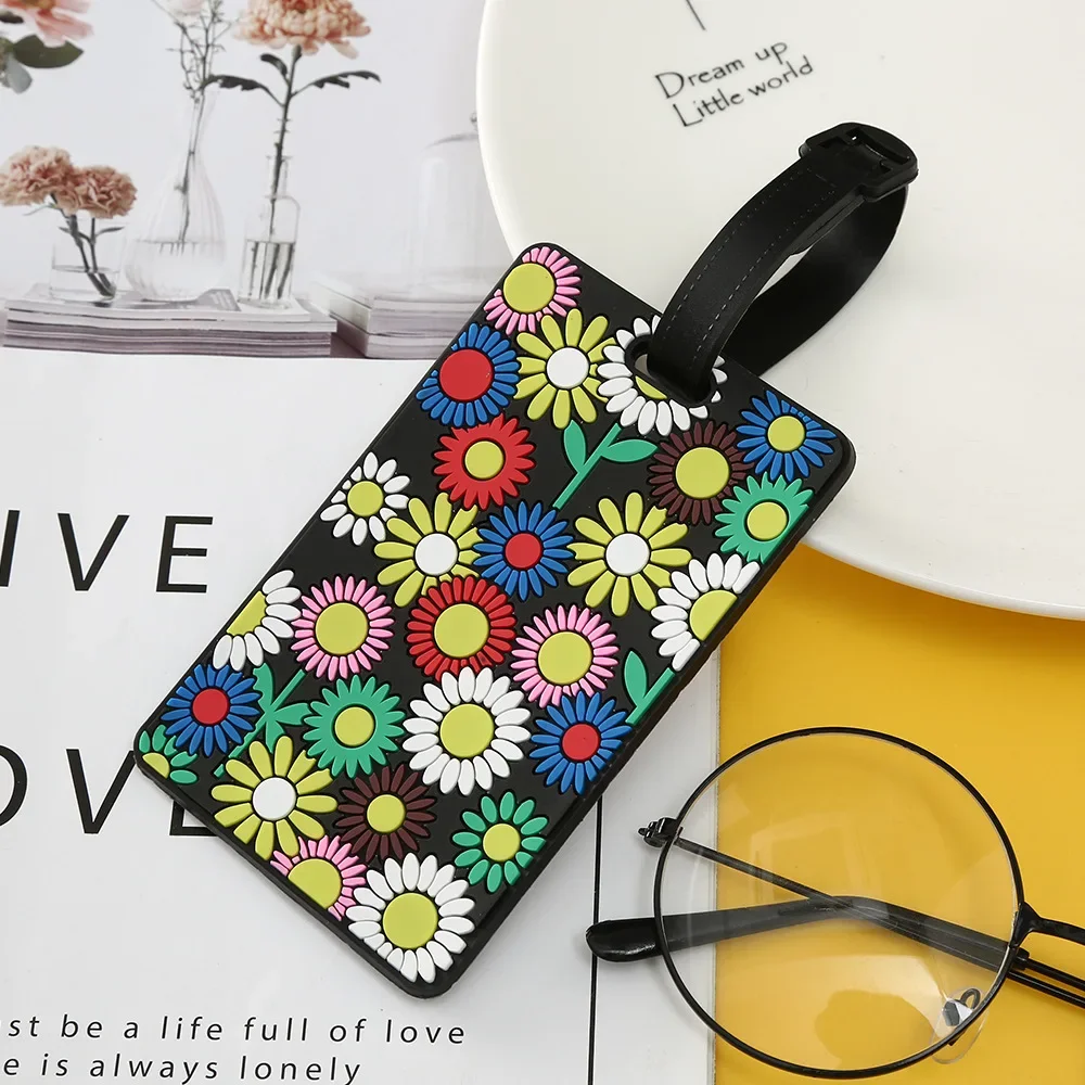1PCS Geometric Luggage Tags Su - Travel Accessories B&M 评论和价格