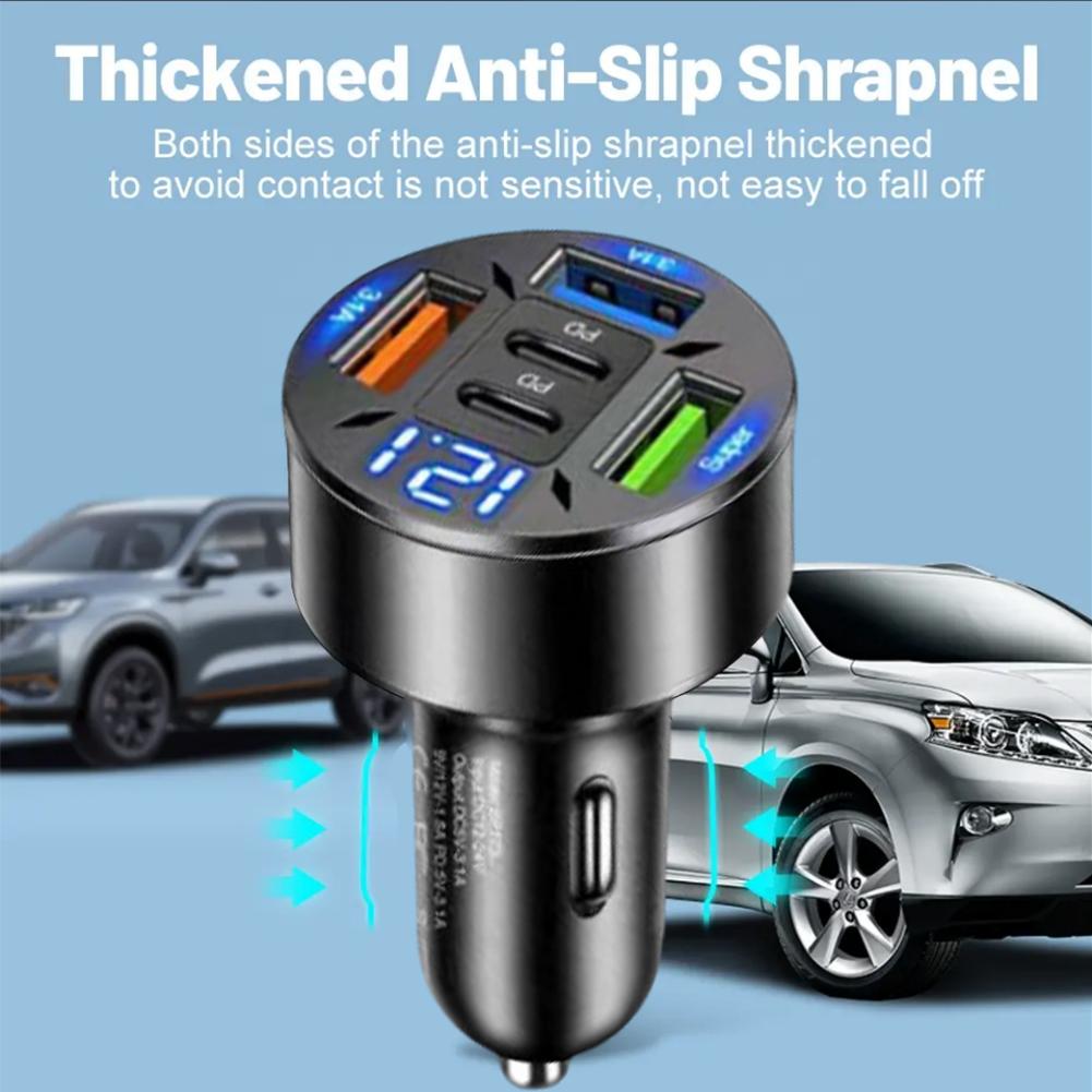 5Port Car Charger for for iPho - Travel Plug Type C 评论和价格