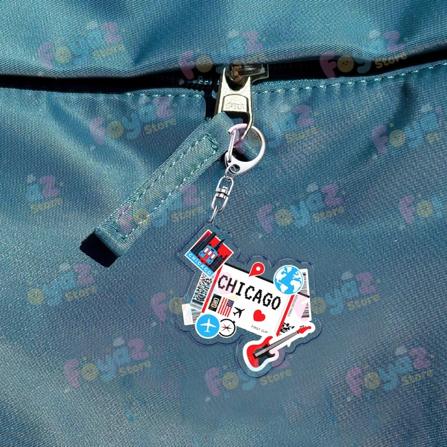 Retro Traveling Plane Keychain - Travel Accessories New York 评论和价格