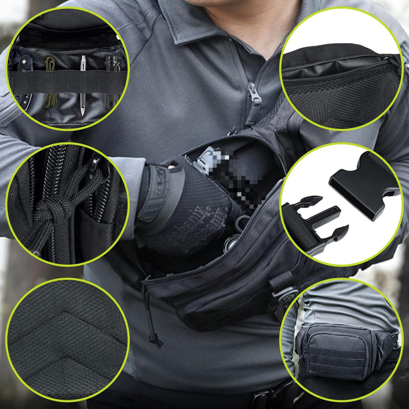 600D Oxford Multi-Pocket Waist - Travel Accessories Bike 评论和价格