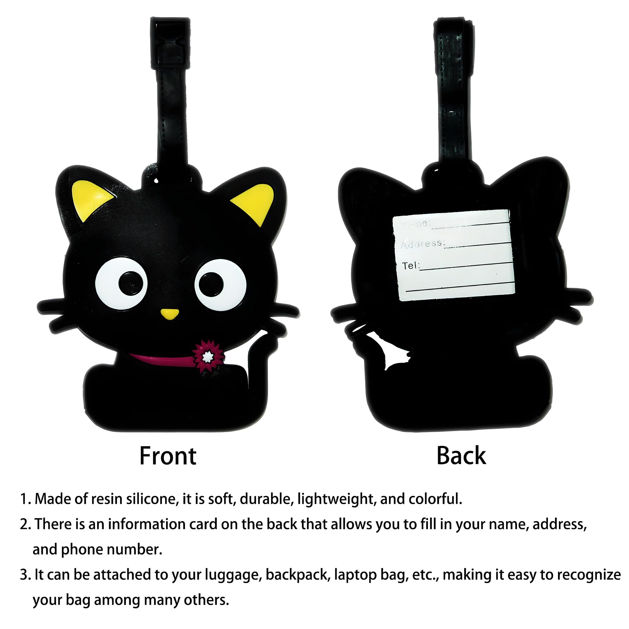 Cute Animal Luggage Tag Travel - Travel Accessories Plane 评论和价格