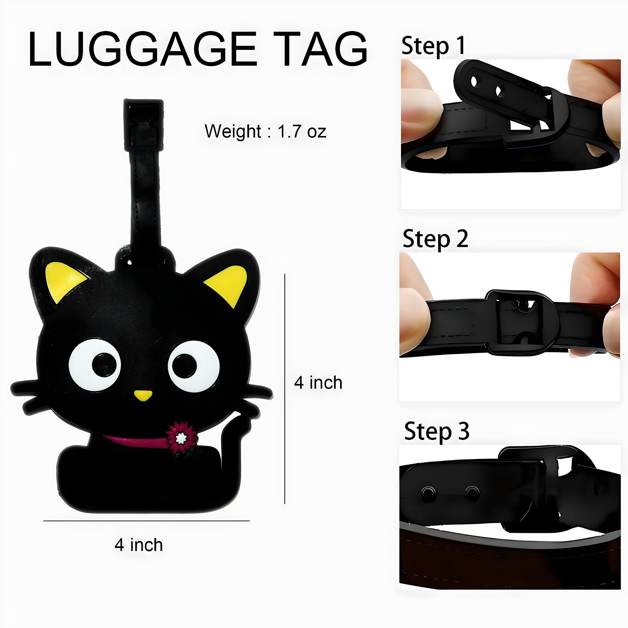 Cute Animal Luggage Tag Travel - Travel Accessories Plane 评论和价格