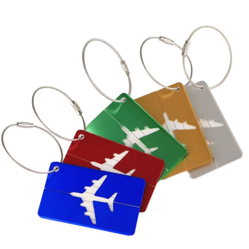 New Fashion Luggage Tags Alumi - Travel Accessories Name 评论和价格