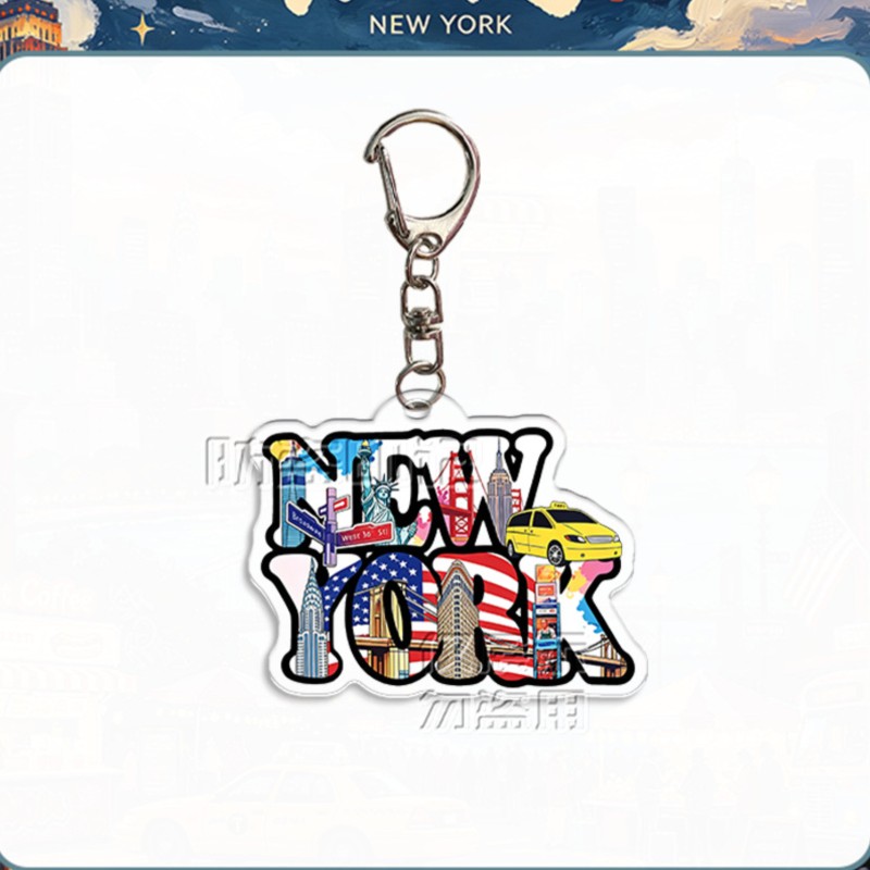 New York City Landmark Pattern - Travel Accessories New York 评论和价格