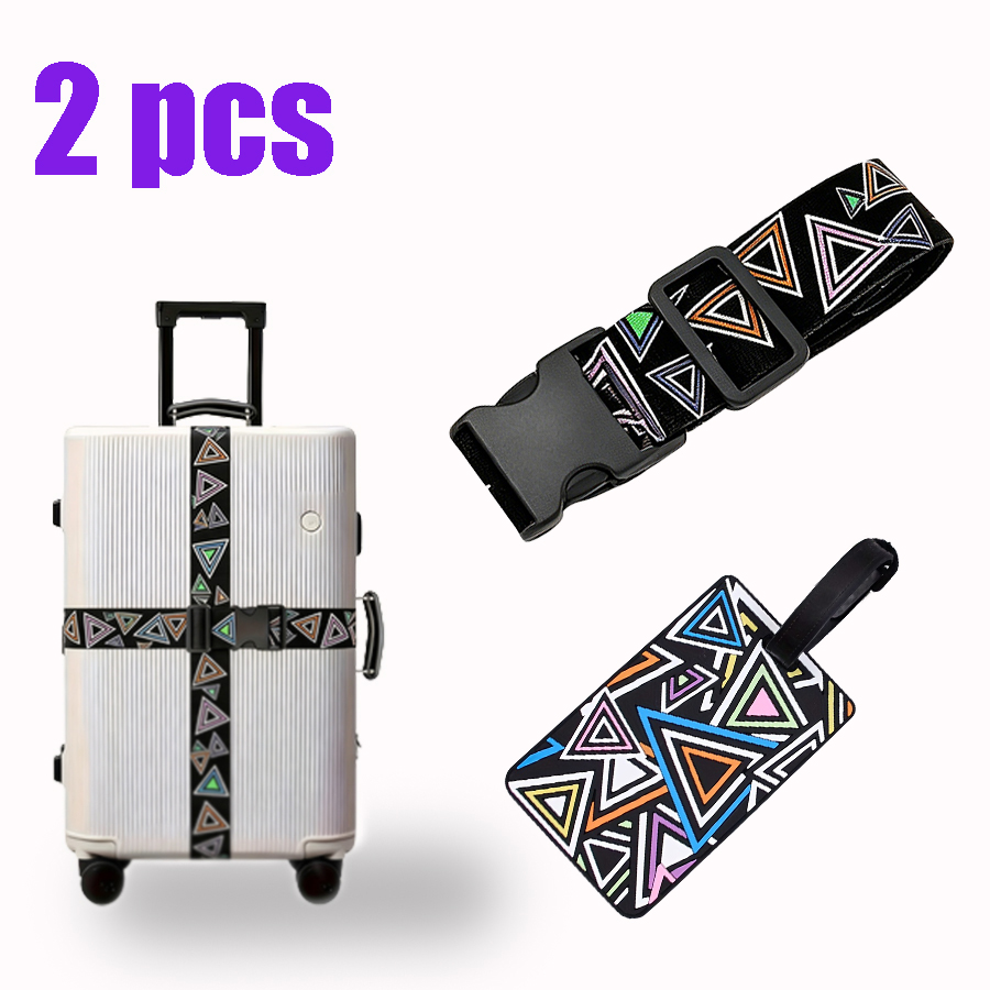 2-Piece Set of Luggage Straps  - Travel Accessories Designer 评论和价格