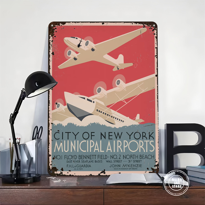 Vintage NYC New York Airports  - Travel Accessories New York 评论和价格