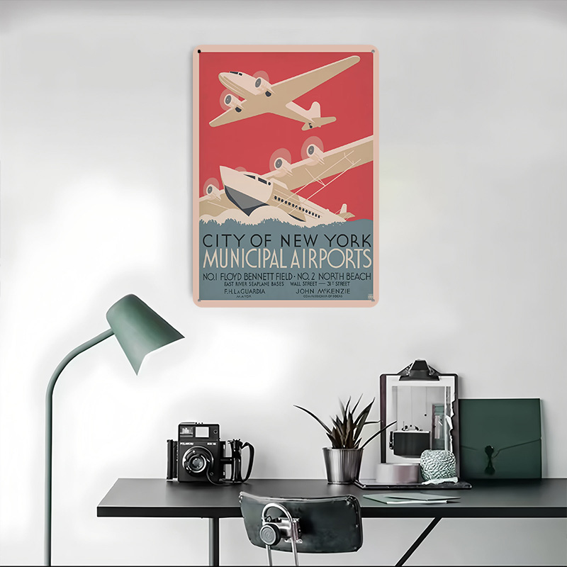 Vintage NYC New York Airports  - Travel Accessories New York 评论和价格