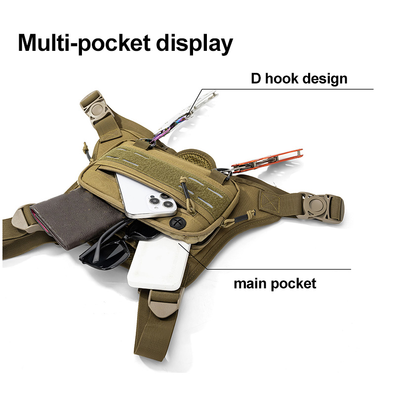 Tactical Front Chest Rig Bag V - Travel Accessories Bike 评论和价格