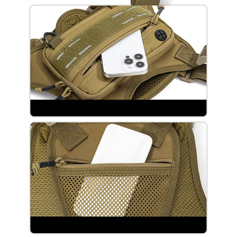 Tactical Front Chest Rig Bag V - Travel Accessories Bike 评论和价格