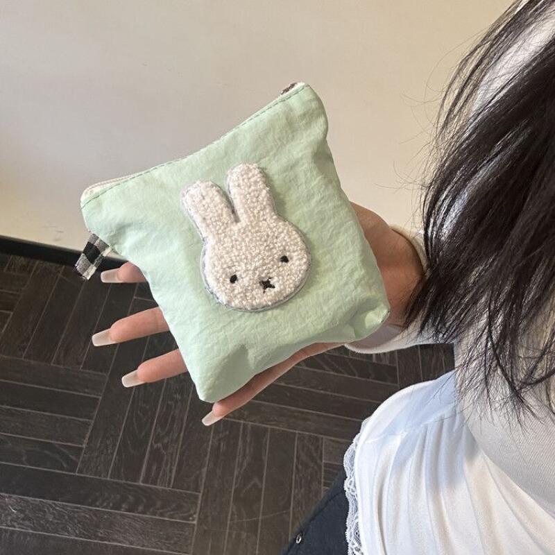 New Miffy Zipper Makeup Bag Cr - Travel Accessories Cute 评论和价格