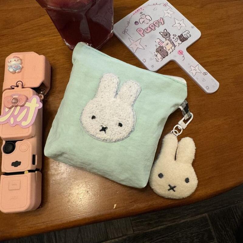 New Miffy Zipper Makeup Bag Cr - Travel Accessories Cute 评论和价格