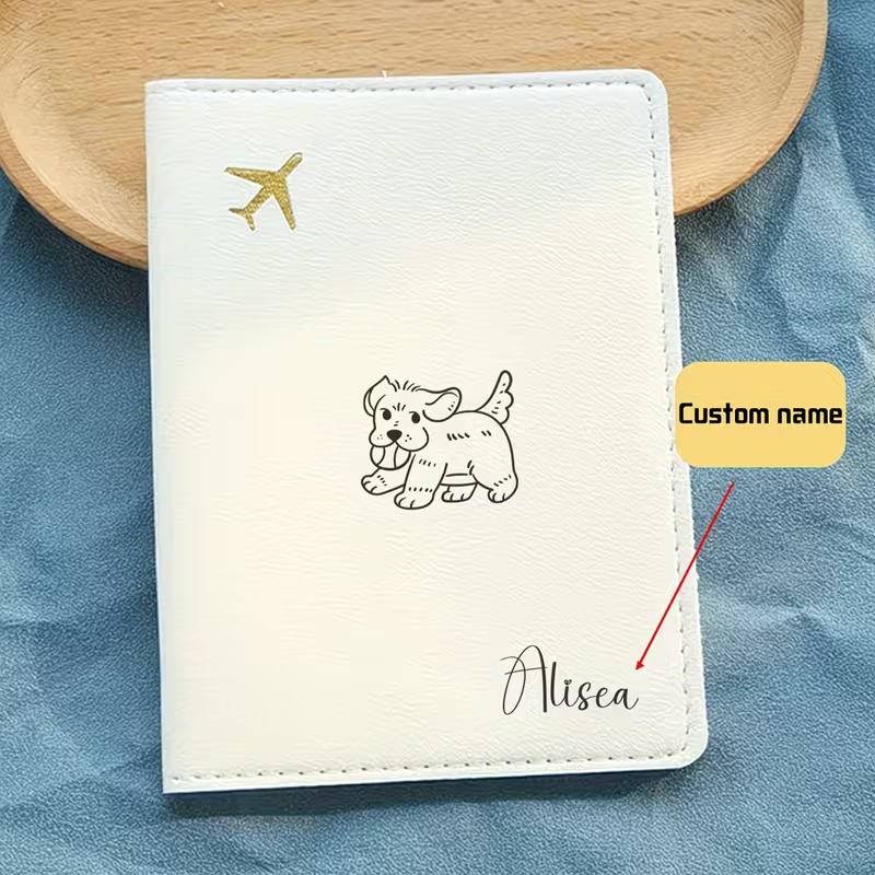 Custom Passport Cover with a C - Travel Accessories Designer 评论和价格