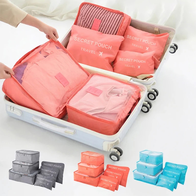 6pcs Travel Storage Bag Large  - Travel Accessories Organiser 评论和价格