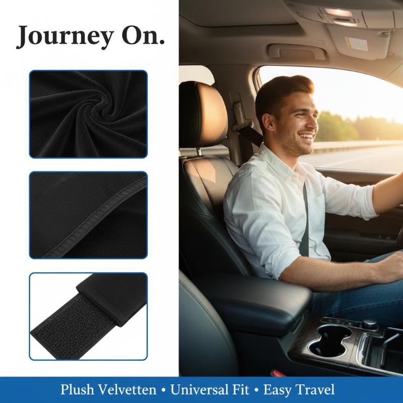 1/2pcs Soft Seat Belt Covers C - Travel Accessories For Car 评论和价格