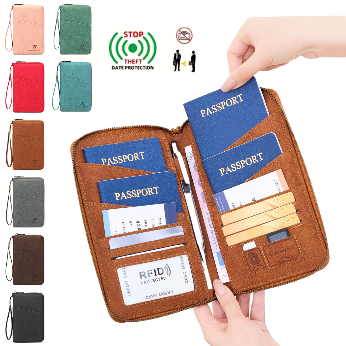 ·NewRFIDAnti-theft Card Swipin - Travel Accessories Plane 评论和价格