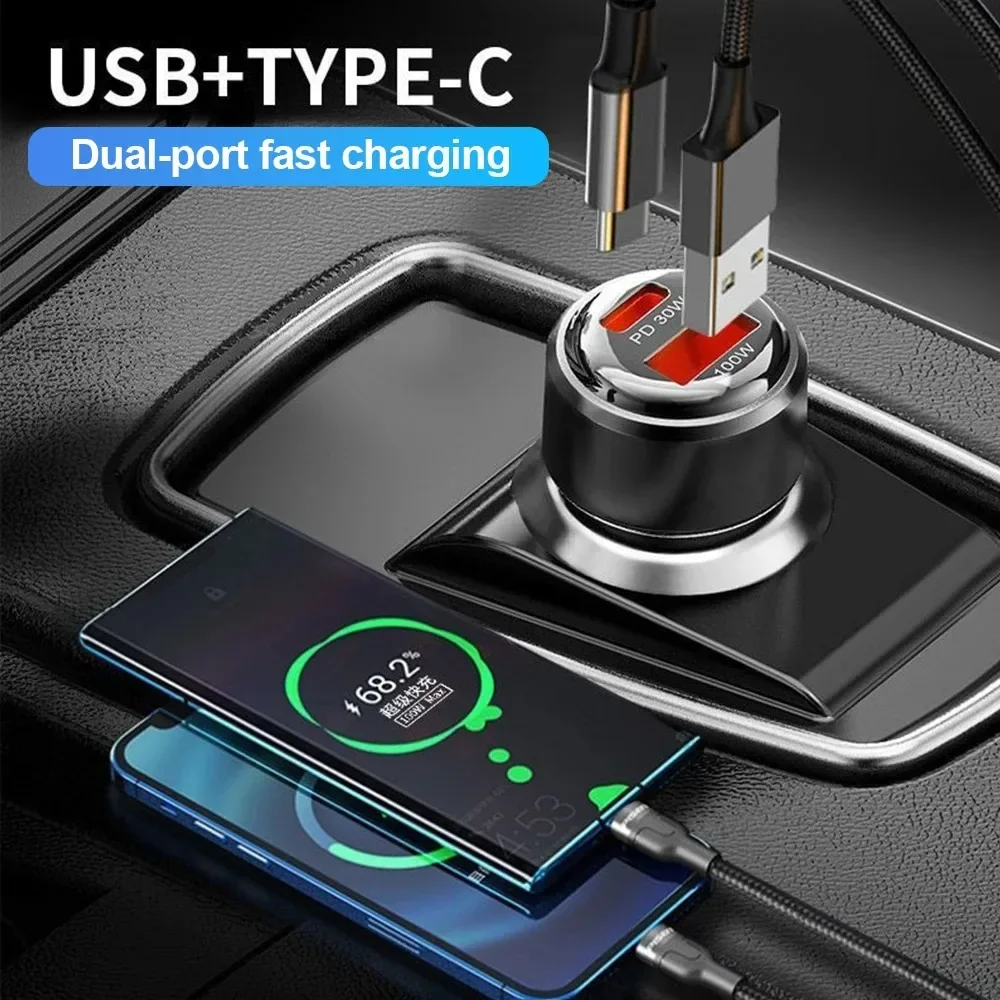 Total 130W USB Car Charger Ada - Travel Plug Type C 评论和价格