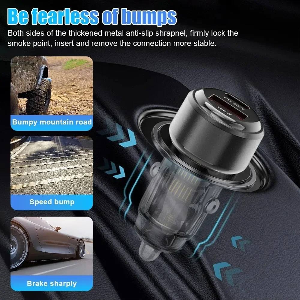 Total 130W USB Car Charger Ada - Travel Plug Type C 评论和价格