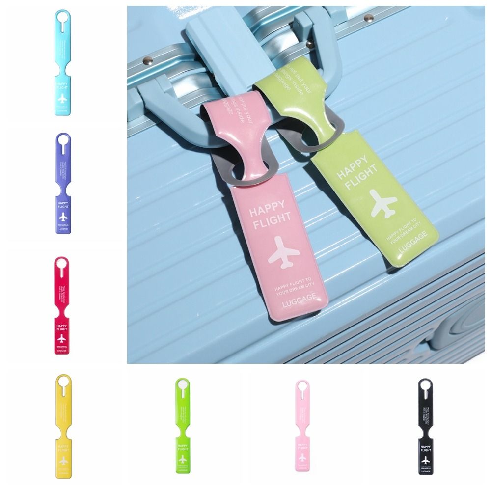 Boarding Pass PVC Luggage Tag  - Travel Accessories Name 评论和价格