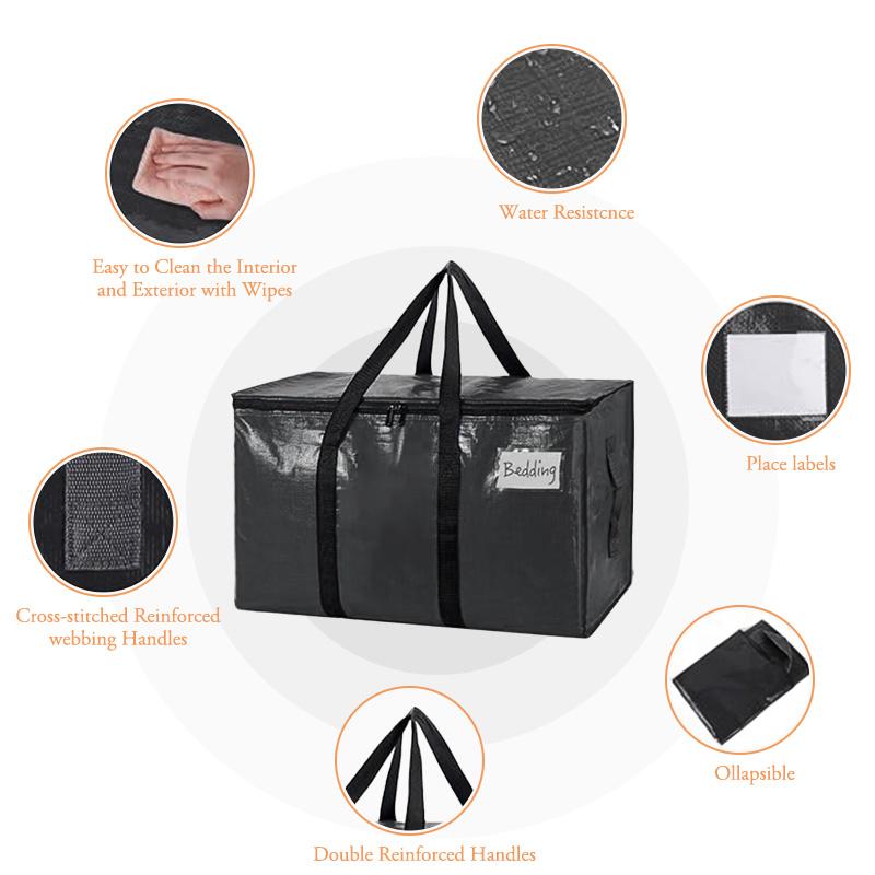 6Pcs Extra Large Heavy Duty St - Travel Accessories Organiser 评论和价格