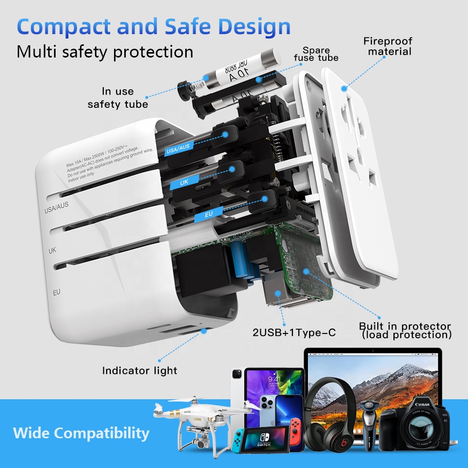 Type C GaN 20W Chargeur Multi  - Travel Plug Type C 评论和价格