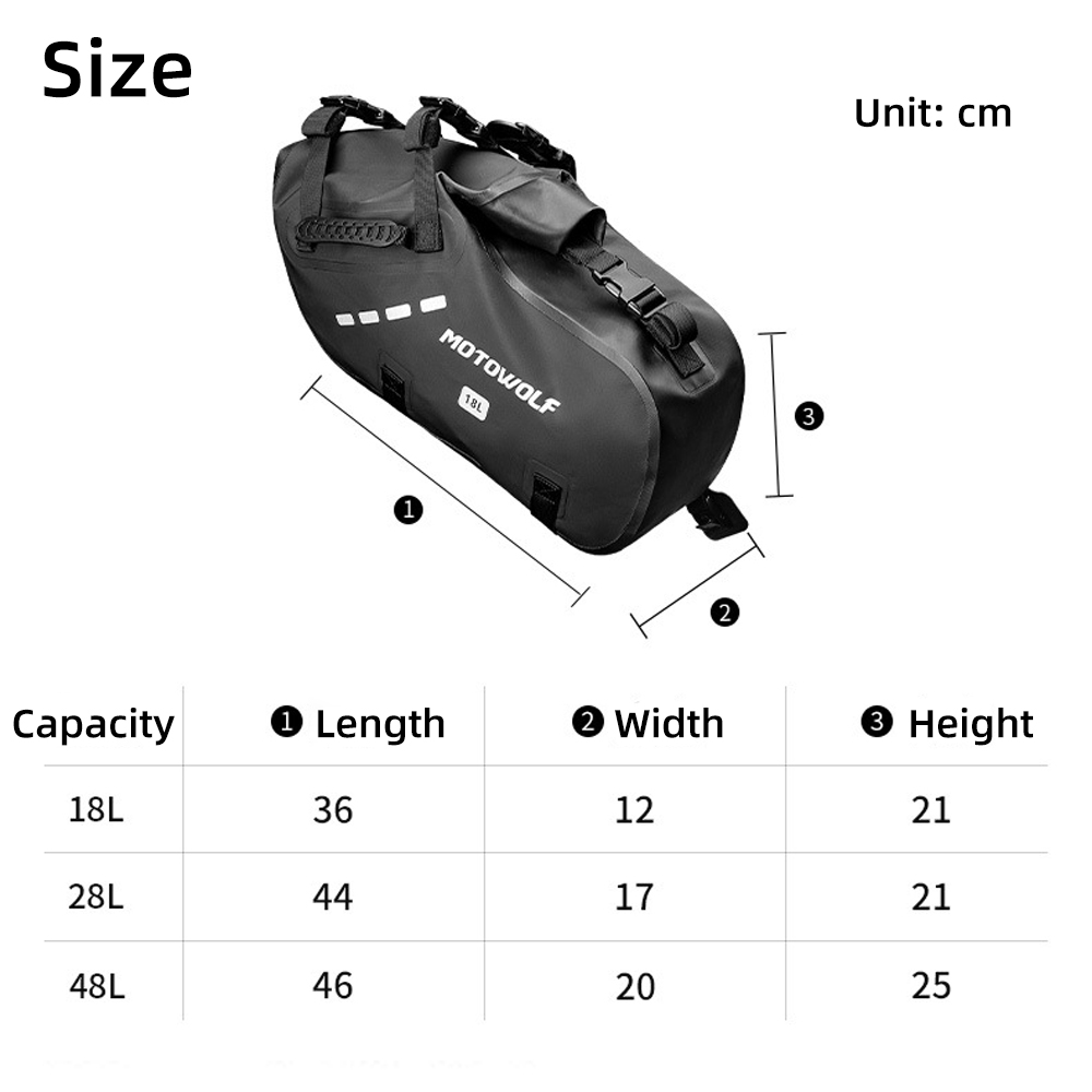 Waterproof Motorcycle Saddle B - Travel Accessories B&M 评论和价格
