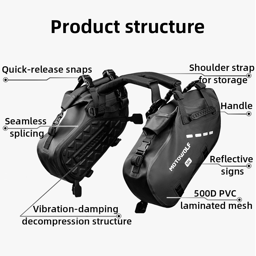 Waterproof Motorcycle Saddle B - Travel Accessories B&M 评论和价格