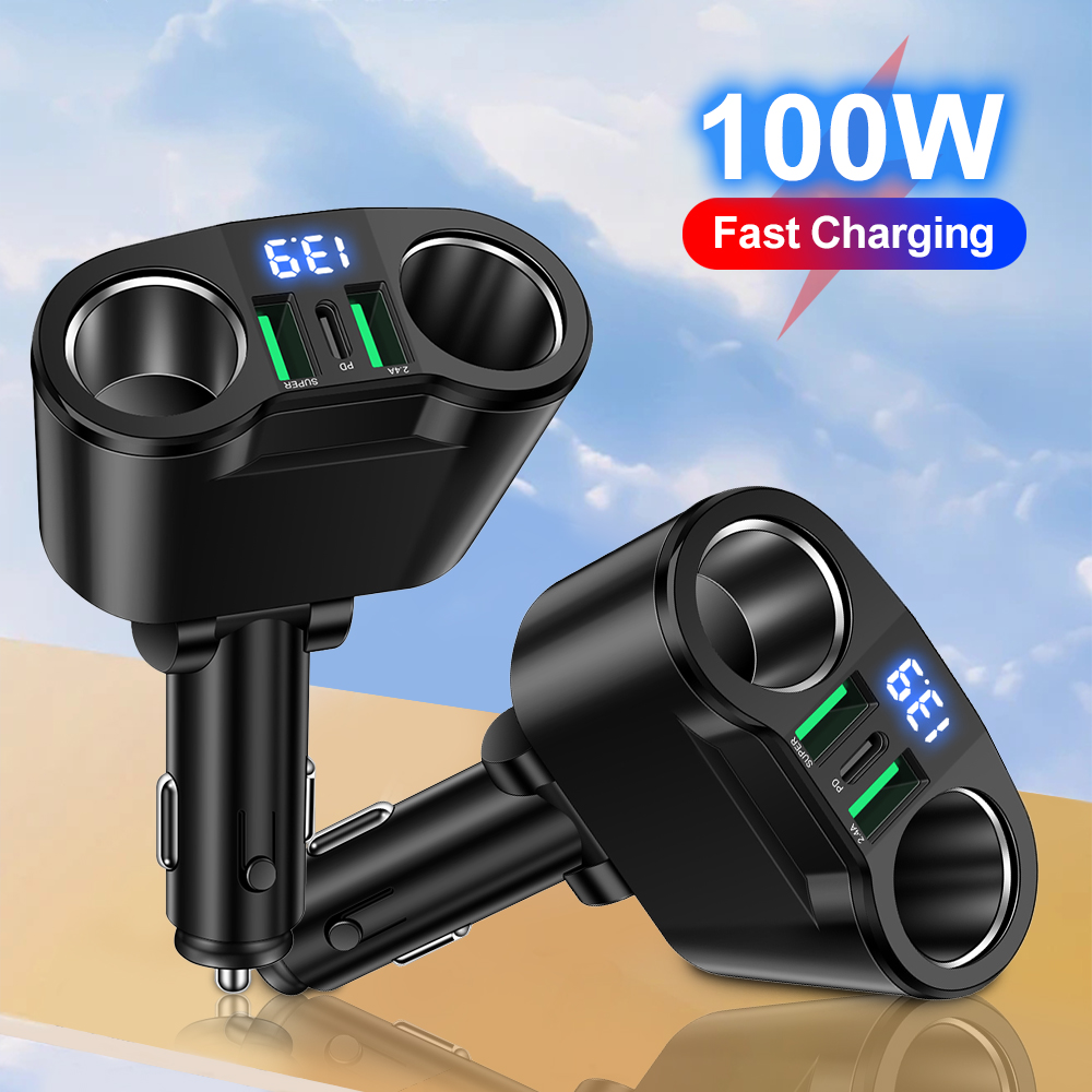 USB Car Charger Adapter Type C - Travel Plug Type C 评论和价格
