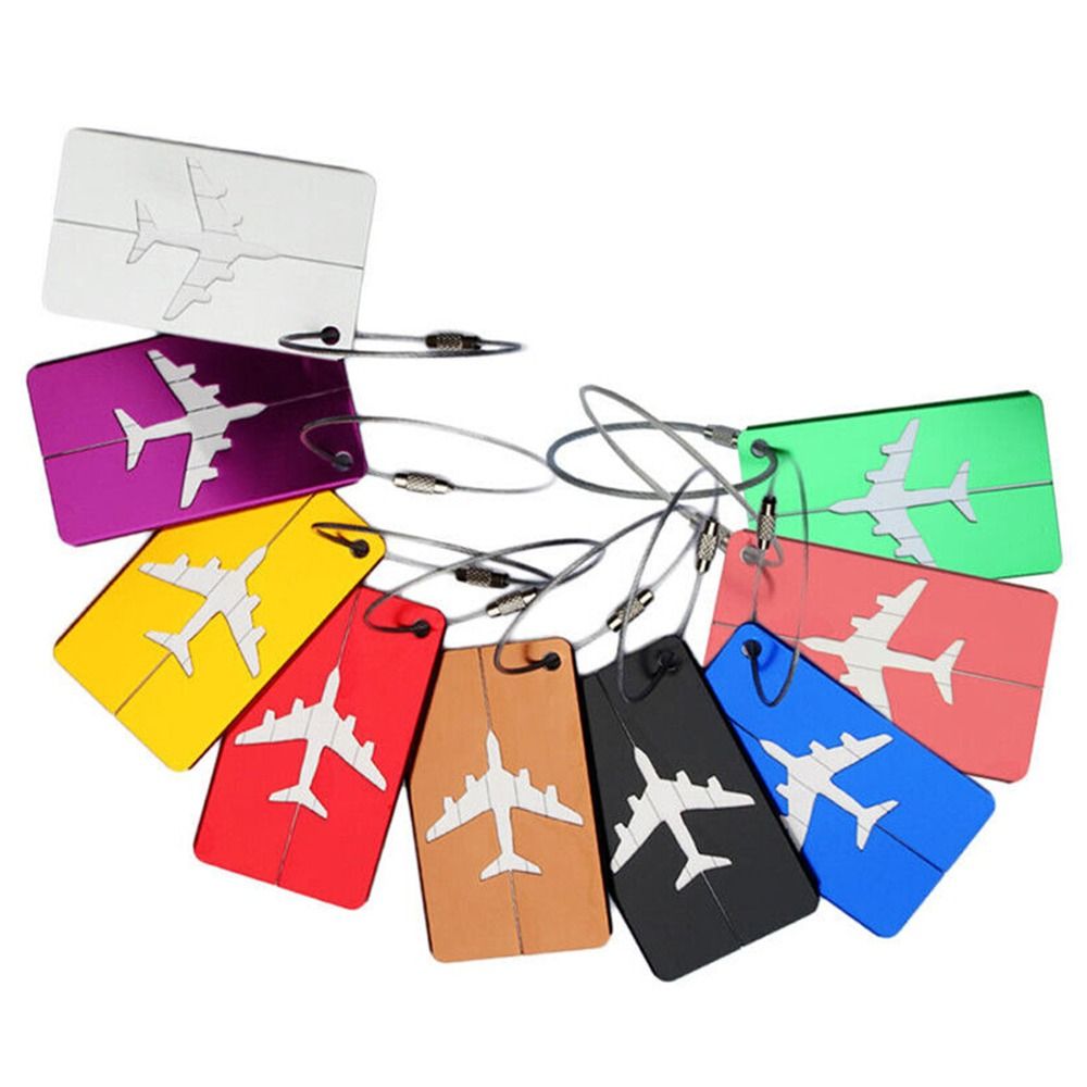 Aluminium Travel Luggage Tags  - Travel Accessories B&M 评论和价格