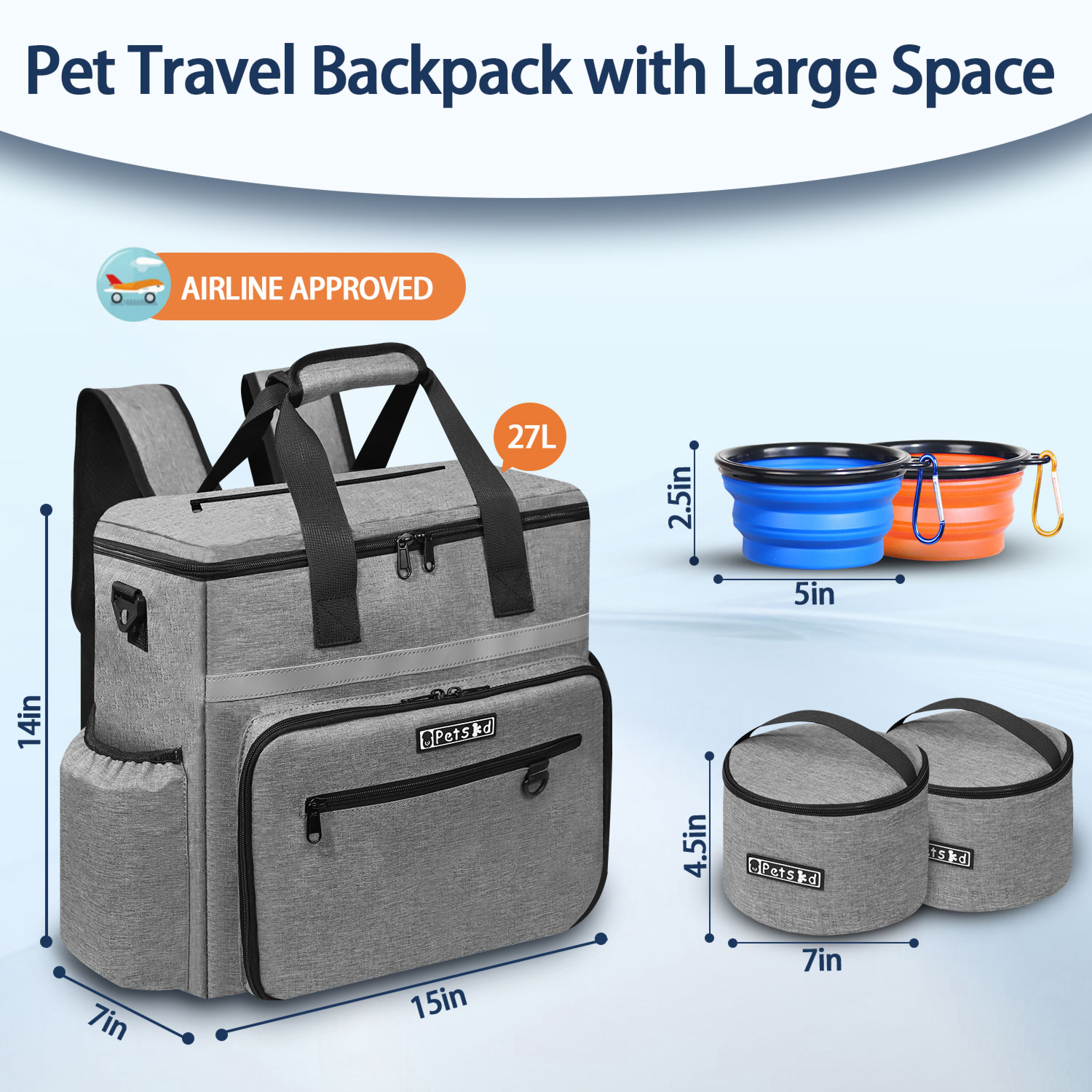Petskd Outdoor Dog Organizer B - Travel Accessories Organiser 评论和价格