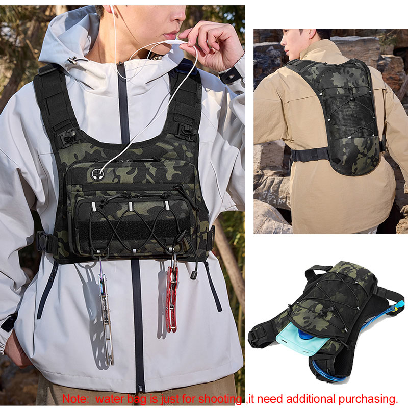 Tactical Bag Front Chest Rig V - Travel Accessories Bike 评论和价格