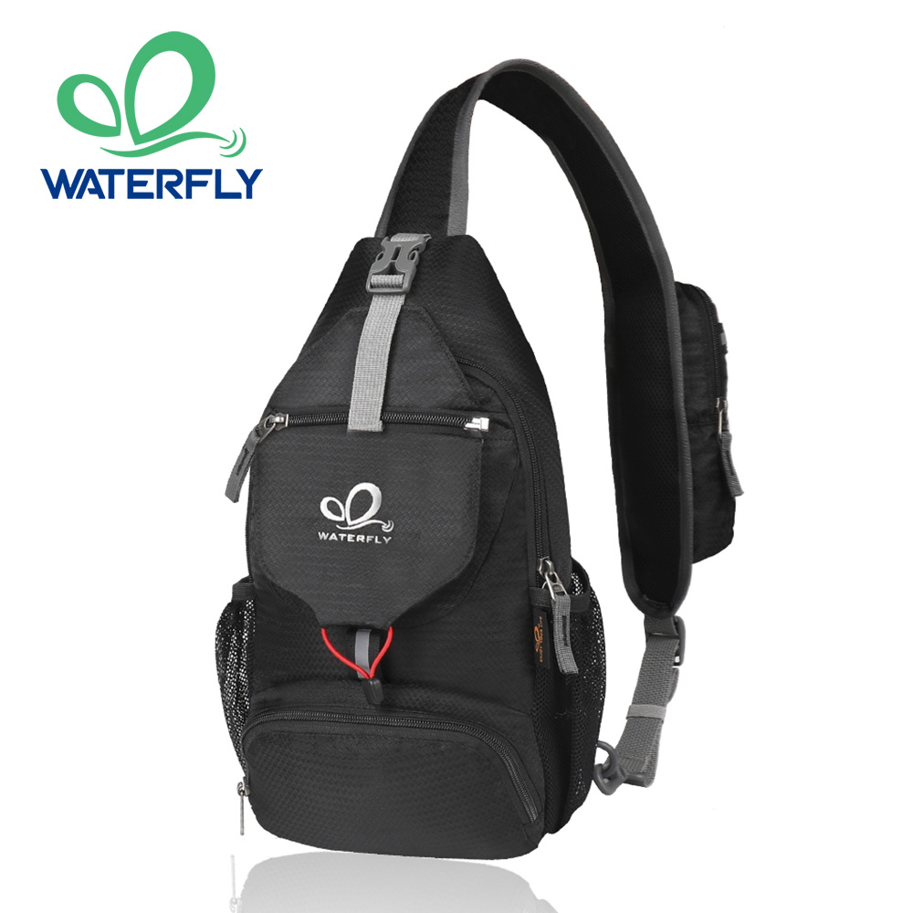 WATERFLY Chest Bag Shoulder Sm - Travel Accessories Bike 评论和价格
