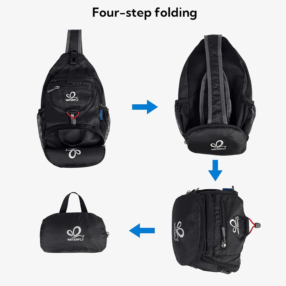 WATERFLY Chest Bag Shoulder Sm - Travel Accessories Bike 评论和价格